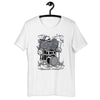 Gamer Drummer Cartoon Character T-Shirt
