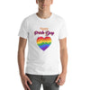 Pride Month Pride Day Happy Pride T-Shirt with Vibrant Rainbow Flag and LGBTQ Flag