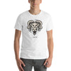 Camiseta de algodón Aries celeste con signo del zodiaco dibujado a mano