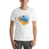 Round Glossy Abstract 3D Print T-Shirt