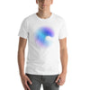 Cautivadora camiseta 3D Shell Swirl Circle con un toque elegante