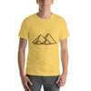 Egyptian Pyramids Sketch Hand-Drawn Doodle Vector T-Shirt