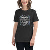Flower Power T-Shirt with Positive Saying and Floral Design