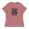 Camiseta con tipografía dibujada a mano Cat Lover's Pride con citas ilustrativas para dueños de gatos