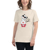 Cool Cat on Gift Box T-Shirt: Happy, Cute, and Fluffy