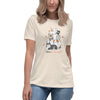 Love Doodle Cartoon Animals T-Shirt: Funny Cat, Dog, and Bunny Design