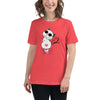 Cool Cat on Gift Box T-Shirt: Happy, Cute, and Fluffy
